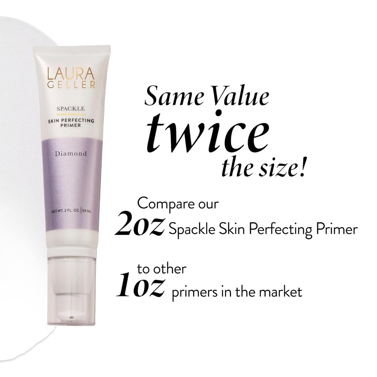 LAURA GELLER Spackle Diamond Primer 2 Fl Oz lifestyle scene