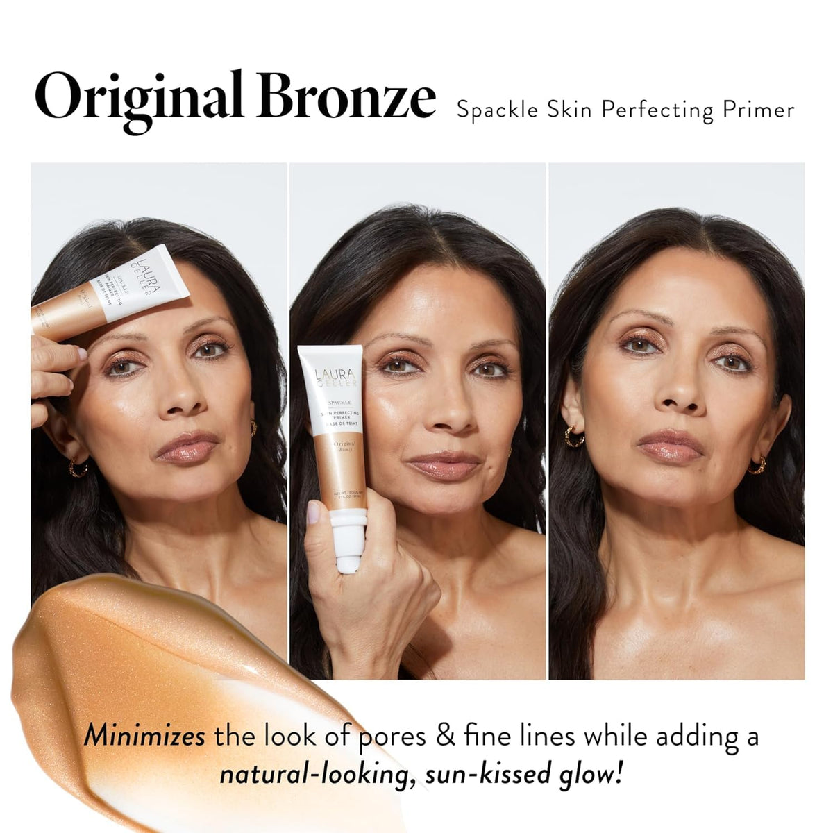 LAURA GELLER Spackle Makeup Primer Bronze 2 Fl Oz packaging details