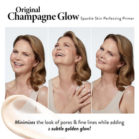 LAURA GELLER Spackle Makeup Primer Champagne Glow application process