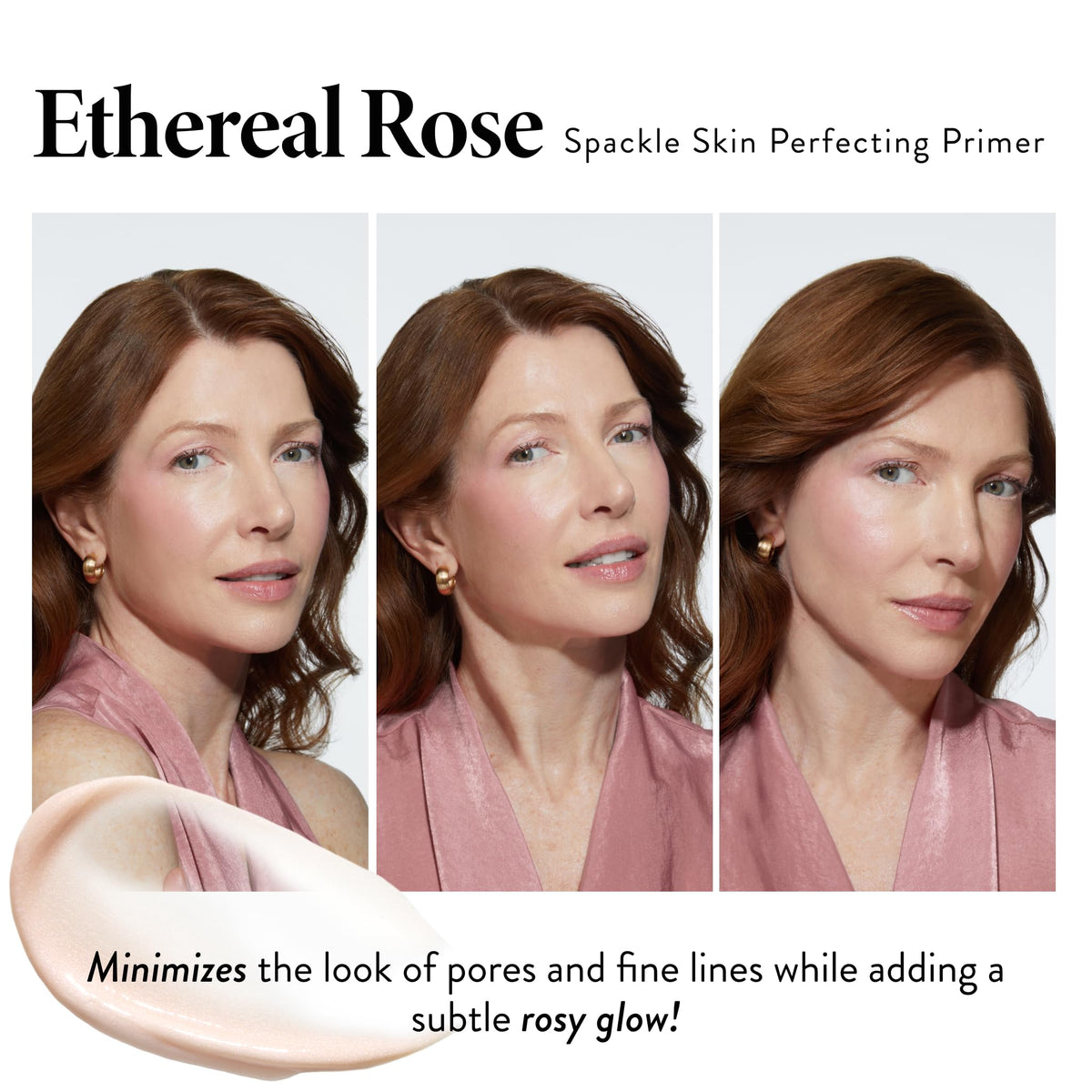 LAURA GELLER Spackle Makeup Primer Ethereal Rose Glow texture close-up