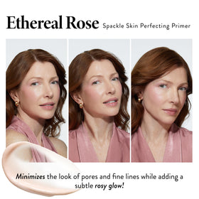 LAURA GELLER Spackle Makeup Primer Ethereal Rose Glow texture close-up