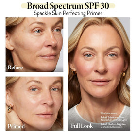 LAURA GELLER Spackle Makeup Primer SPF 30 texture on skin