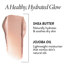 LAURA GELLER The Wonder Balm Cream Blush applied on cheeks