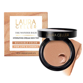 LAURA GELLER Wonder Balm Cream Blush in Honey Haze front view