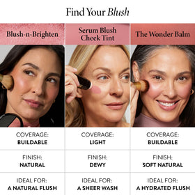 LAURA GELLER Wonder Balm Cream Blush with brush