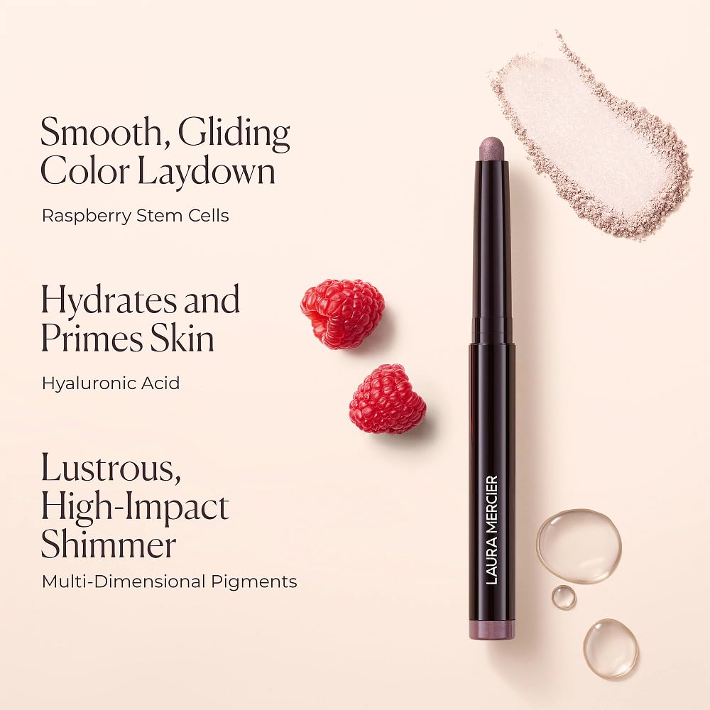 Laura Mercier Caviar Stick Cream Eyeshadow Amethyst being applied