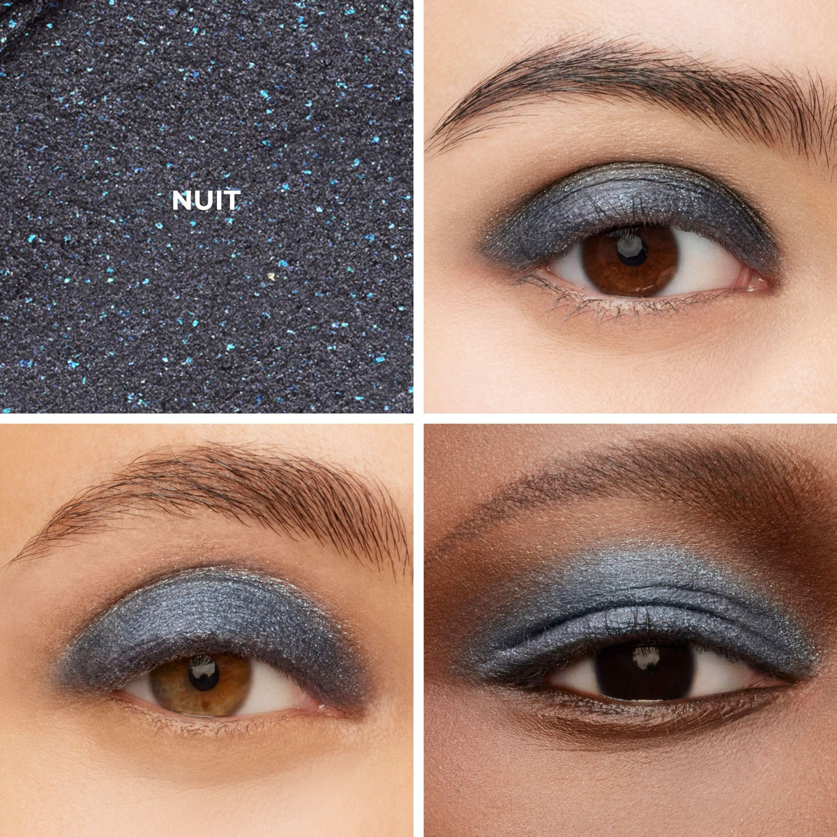 Laura Mercier Caviar Stick Cream Eyeshadow Nuit swatch on skin
