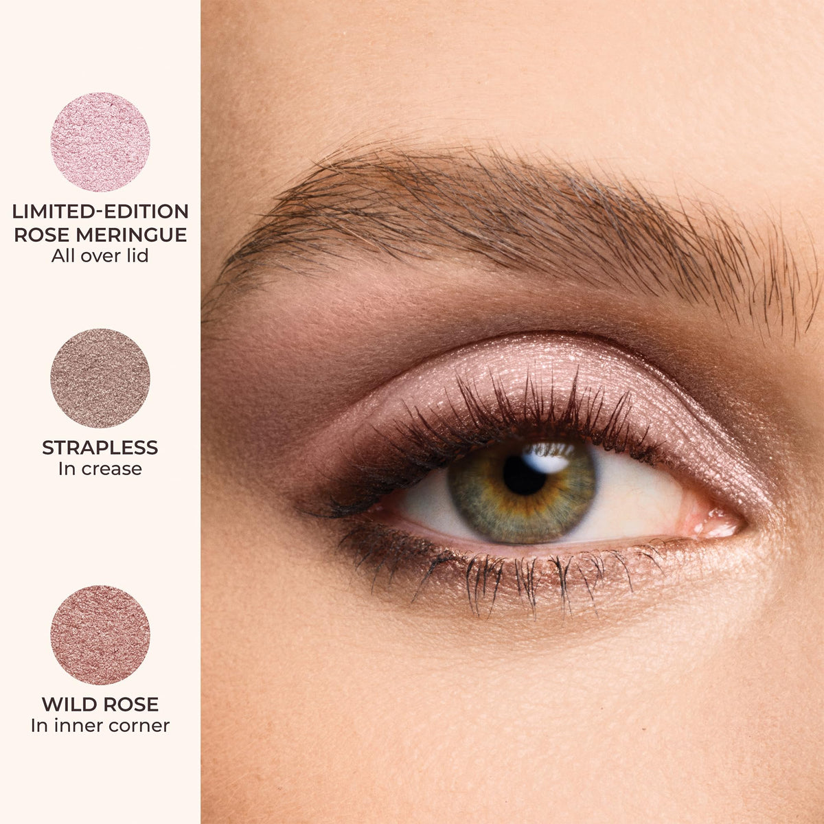 Laura Mercier Caviar Stick swatches on skin