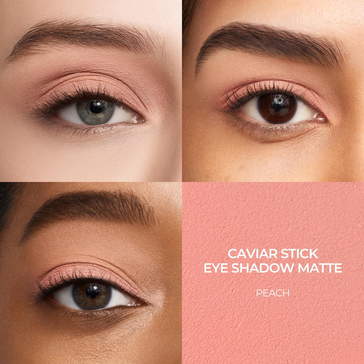 Laura Mercier Matte Caviar Stick Eye Color Peach Puff swatch