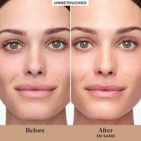 Laura Mercier Tinted Moisturizer 3N Sand swatch on skin