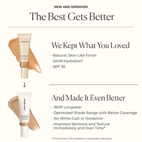 Laura Mercier Tinted Moisturizer application on skin