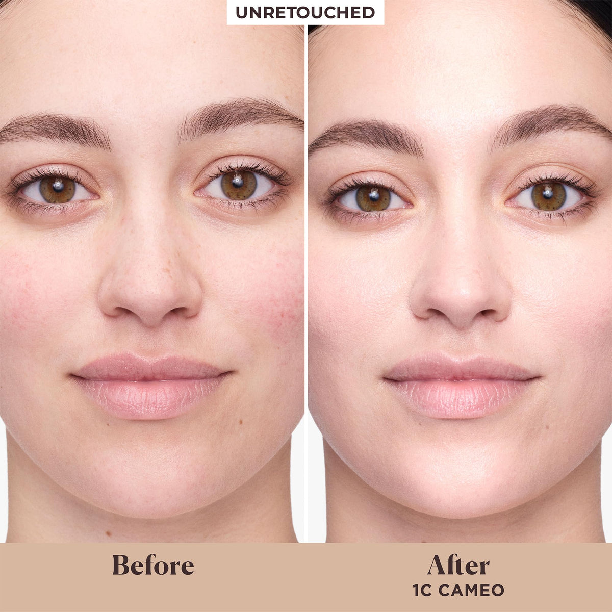 Laura Mercier Tinted Moisturizer Natural Dewy SPF 30 1C Cameo side view
