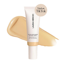 Laura Mercier Tinted Moisturizer Natural Dewy SPF 30 1W Champagne side view