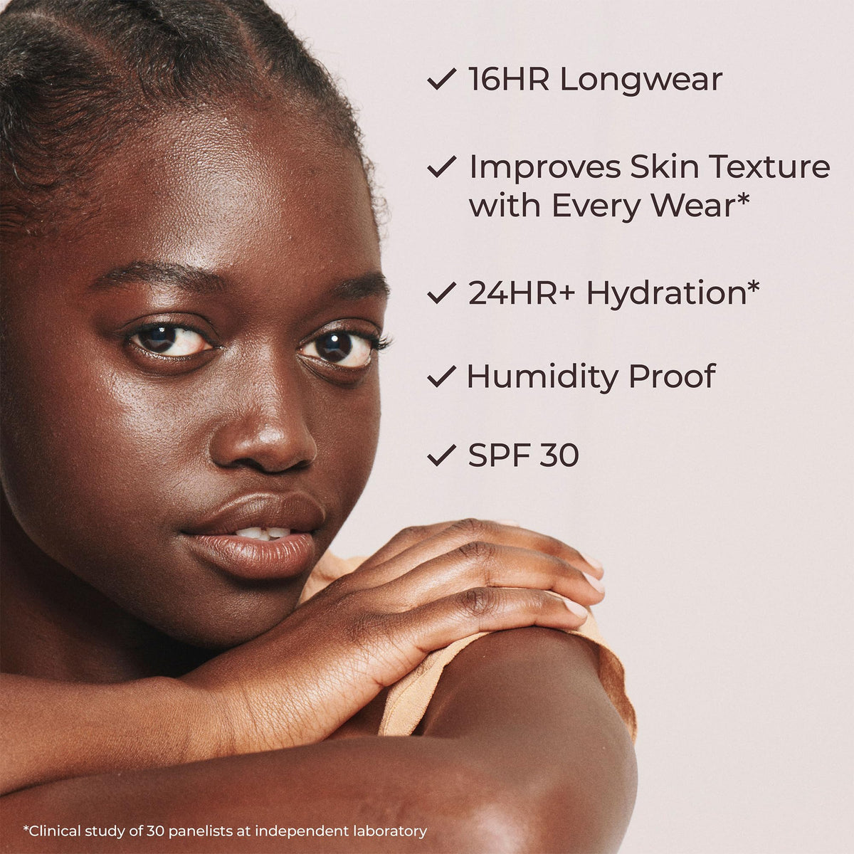 Laura Mercier Tinted Moisturizer Natural Dewy SPF 30 2N Maple on a vanity