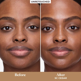 Laura Mercier Tinted Moisturizer Natural Dewy SPF 30 5C Cedar texture on skin