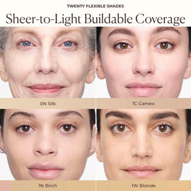 Laura Mercier Tinted Moisturizer Natural Dewy SPF 30 with makeup brush