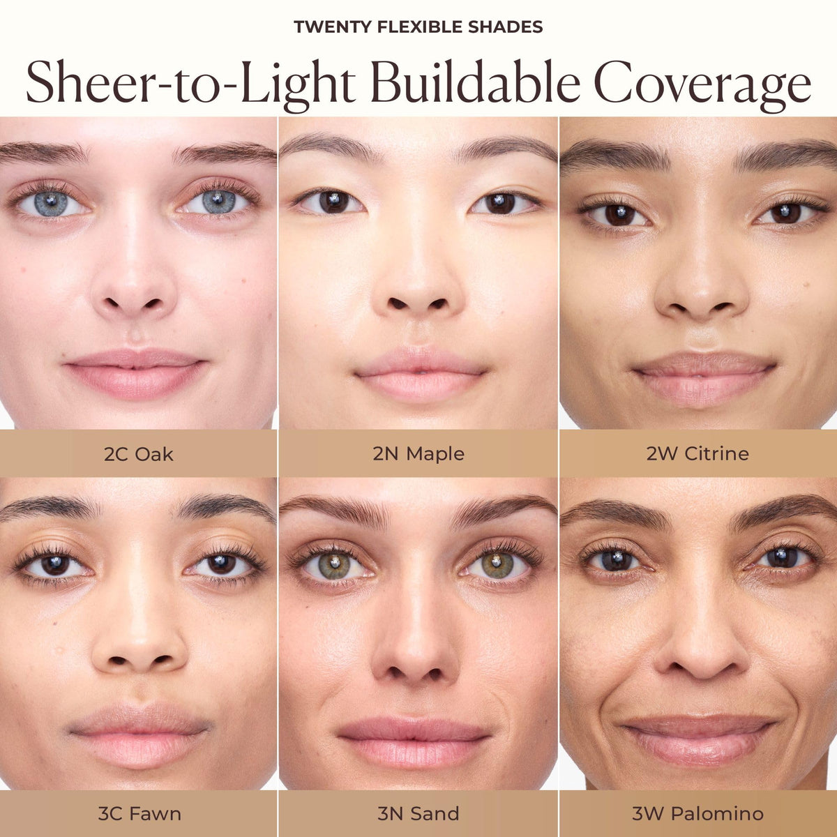 Laura Mercier Tinted Moisturizer with other makeup products