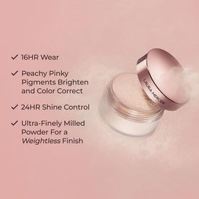 Laura Mercier Translucent Loose Setting Powder applied on skin