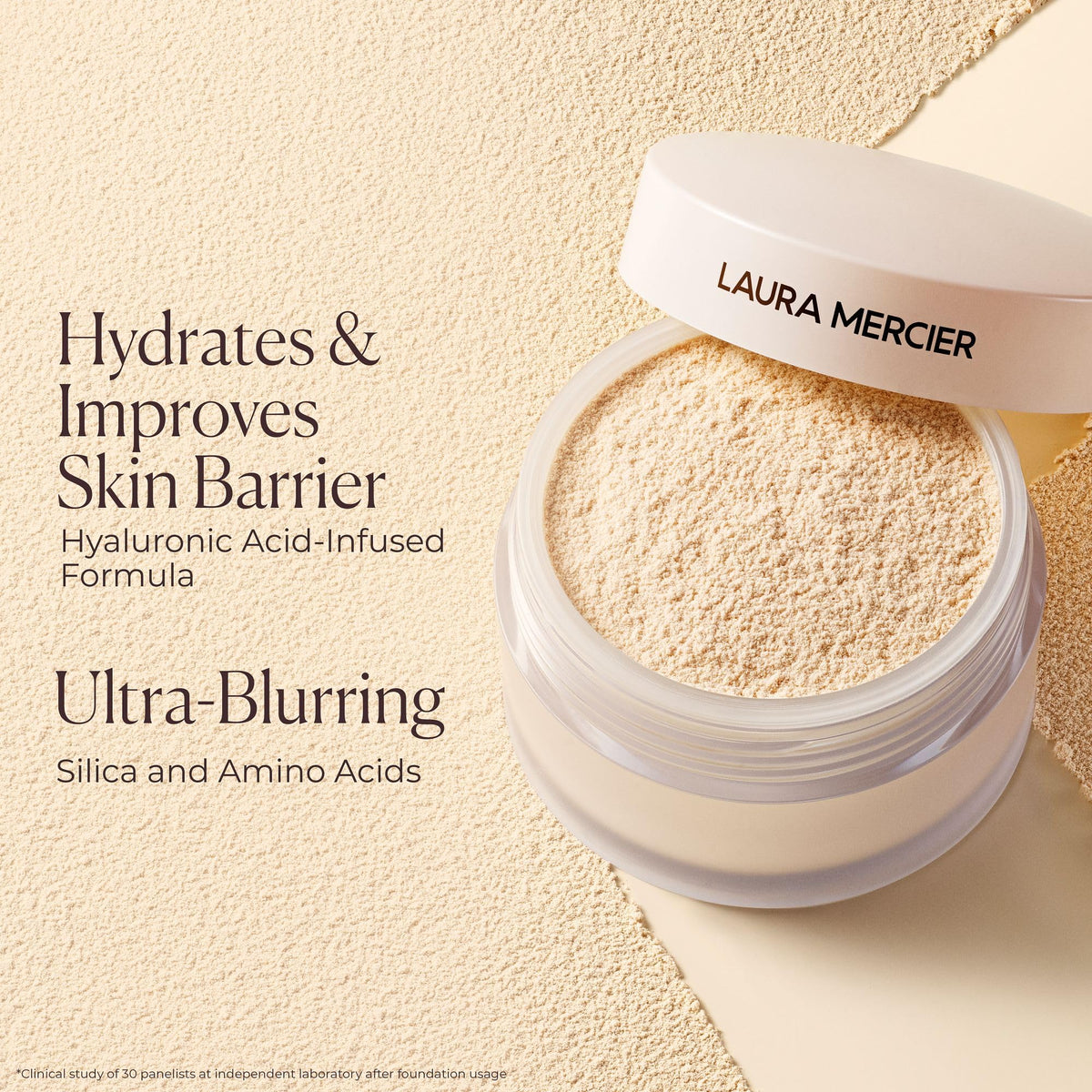 Laura Mercier Translucent Loose Setting Powder Mini 41g with brush