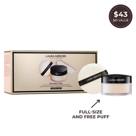 Laura Mercier Translucent Loose Setting Powder packaging side view