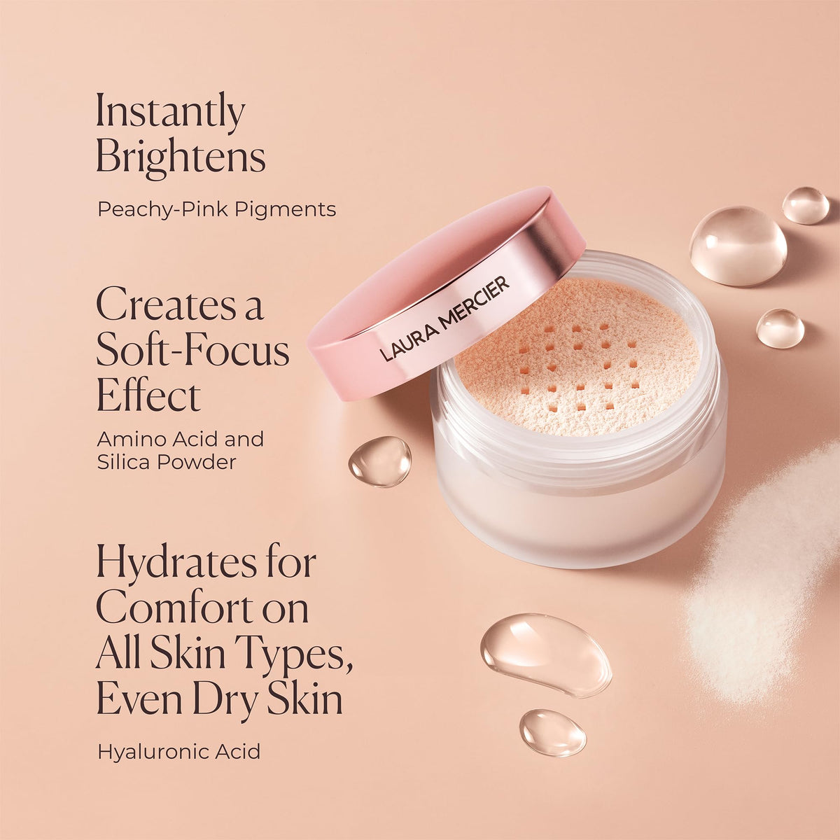 Laura Mercier Translucent Loose Setting Powder texture