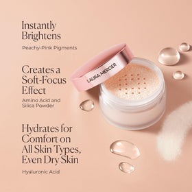 Laura Mercier Translucent Loose Setting Powder texture