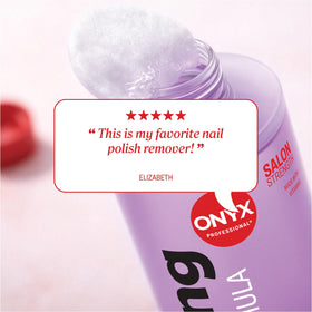 Lavender scent description on Onyx Professional Nail Polish Remover