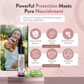 Lavender Vanilla lip balm from Moroccan Magic