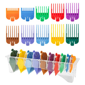 LAVEST Clipper Guards Set 10Pcs with Holder front view