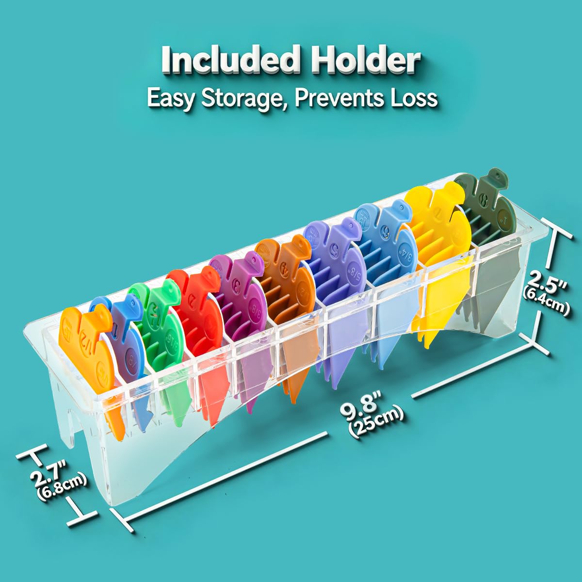 LAVEST Clipper Guards set with various sizes