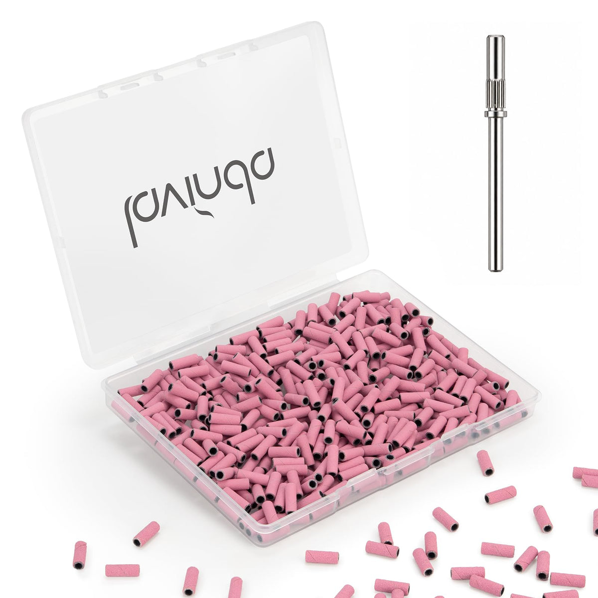 Lavinda 400 Pcs 240 Grit Sanding Bands front view