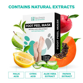 Lavinso Foot Peeling Mask for men and women