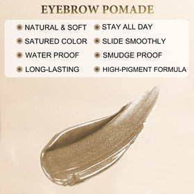 LAVONE eyebrow brush included in the kit