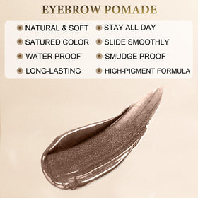 LAVONE eyebrow pen kit displayed in zipper pouch