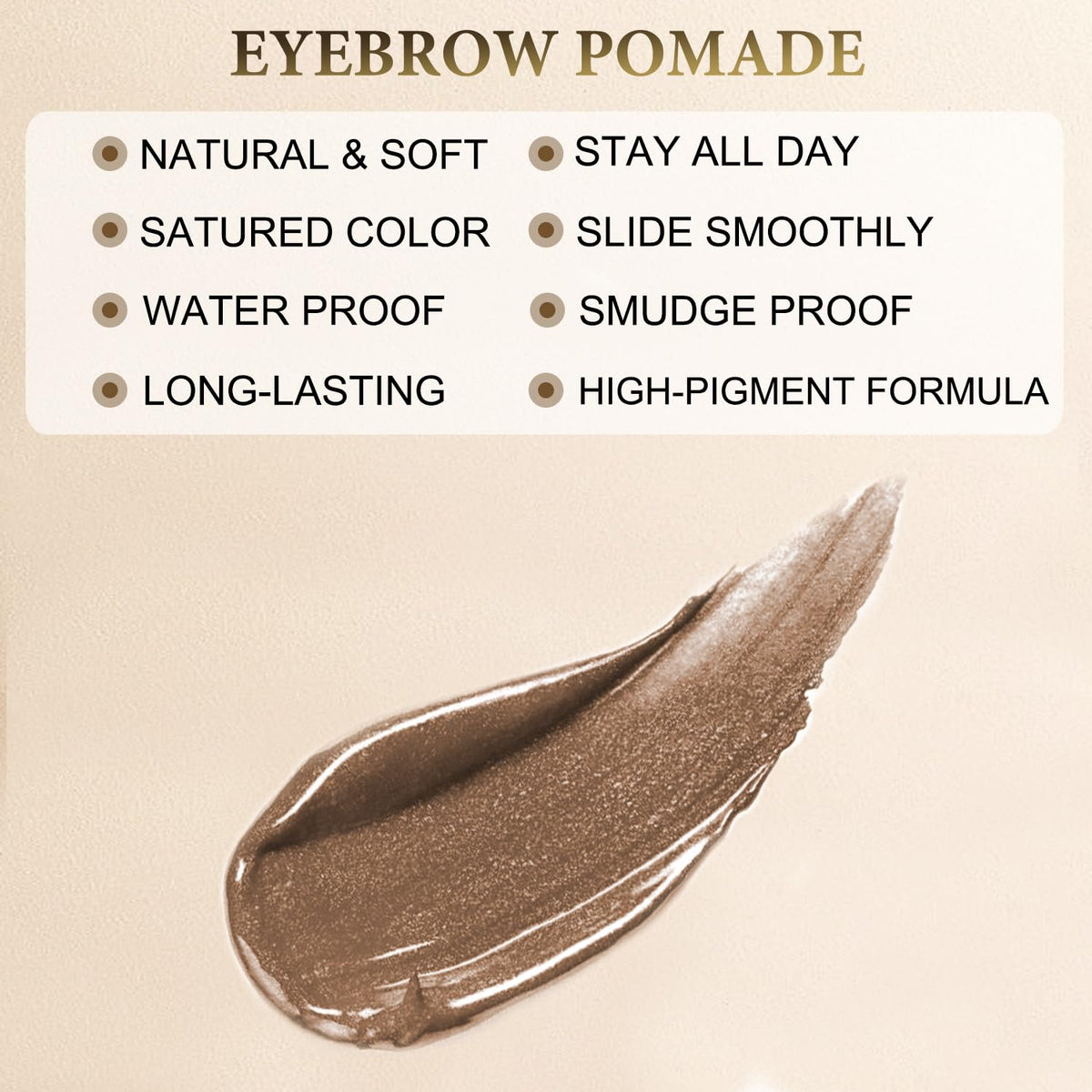 LAVONE eyebrow pencil close-up showing ultra-skinny tip