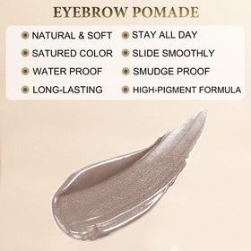 LAVONE eyebrow pencil soft brown close-up
