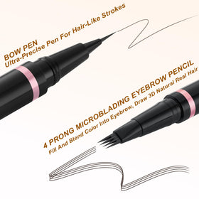 LAVONE eyebrow pomade in black brown shade