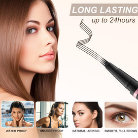 LAVONE liquid eyeliner in black with precise tip