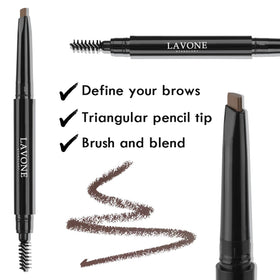 LAVONE liquid eyeliner with flexible tip and black colour