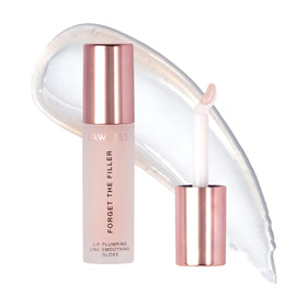 LAWLESS Forget The Filler Lip Plumper Gloss in Rosy Outlook front view