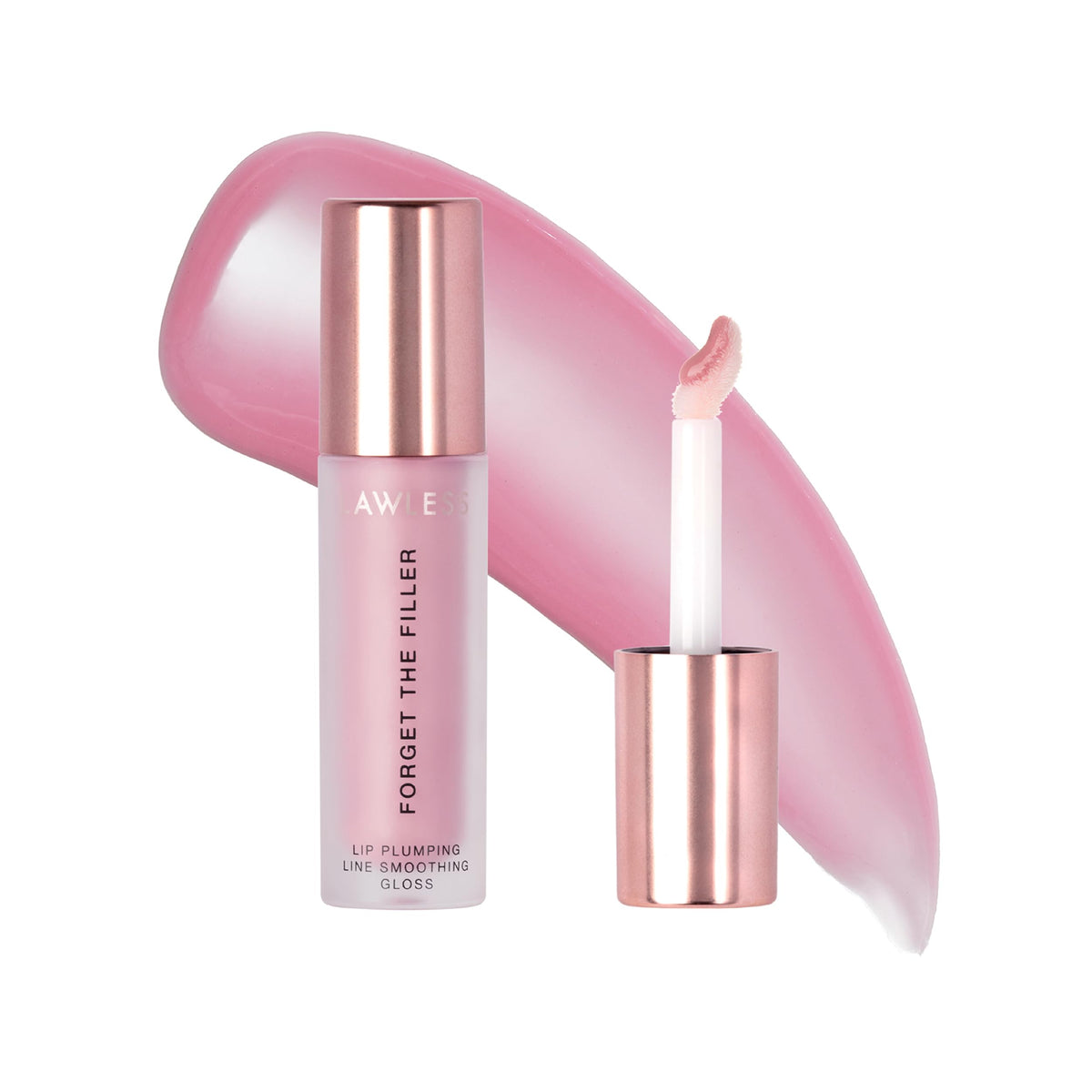 LAWLESS Forget The Filler Lip Plumper Gloss Lavender Sorbet front view