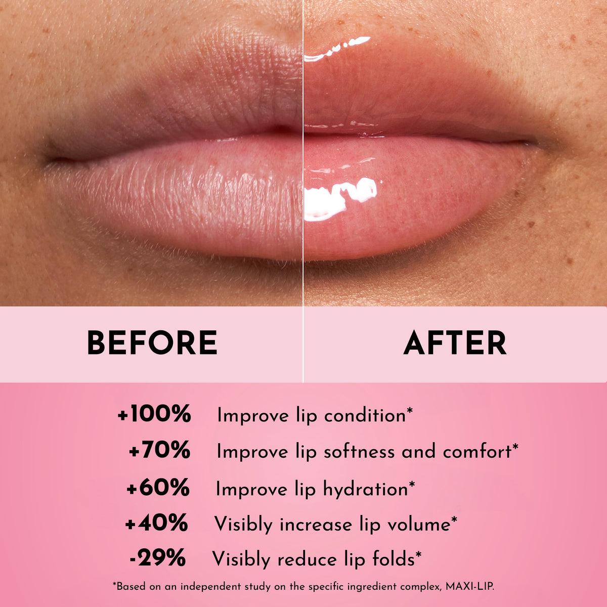 Lawless Forget the Filler Lip Plumping Gloss Cherry Vanilla texture on hand