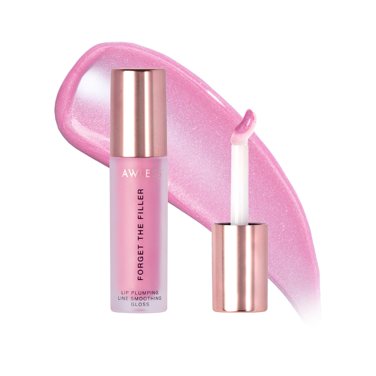 LAWLESS Forget the Filler Lip Plumping Gloss Daisy Girl front view
