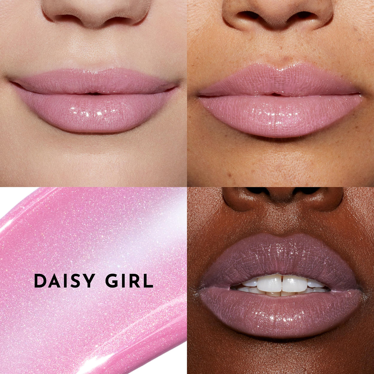 LAWLESS Forget the Filler Lip Plumping Gloss Daisy Girl lifestyle shot