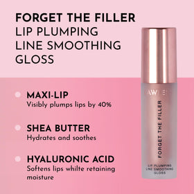 Lawless lip gloss Candy Sky with applicator close-up