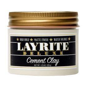 Layrite Cement Hair Clay 200g front view