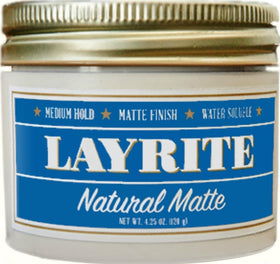 Layrite Natural Matte Cream 4.25 oz front view