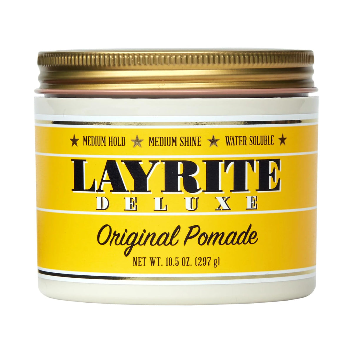 Layrite Original Pomade 10.5oz front view with packaging