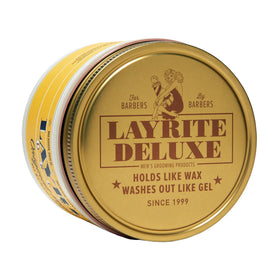 Layrite Original Pomade 10.5oz in use on styled hair