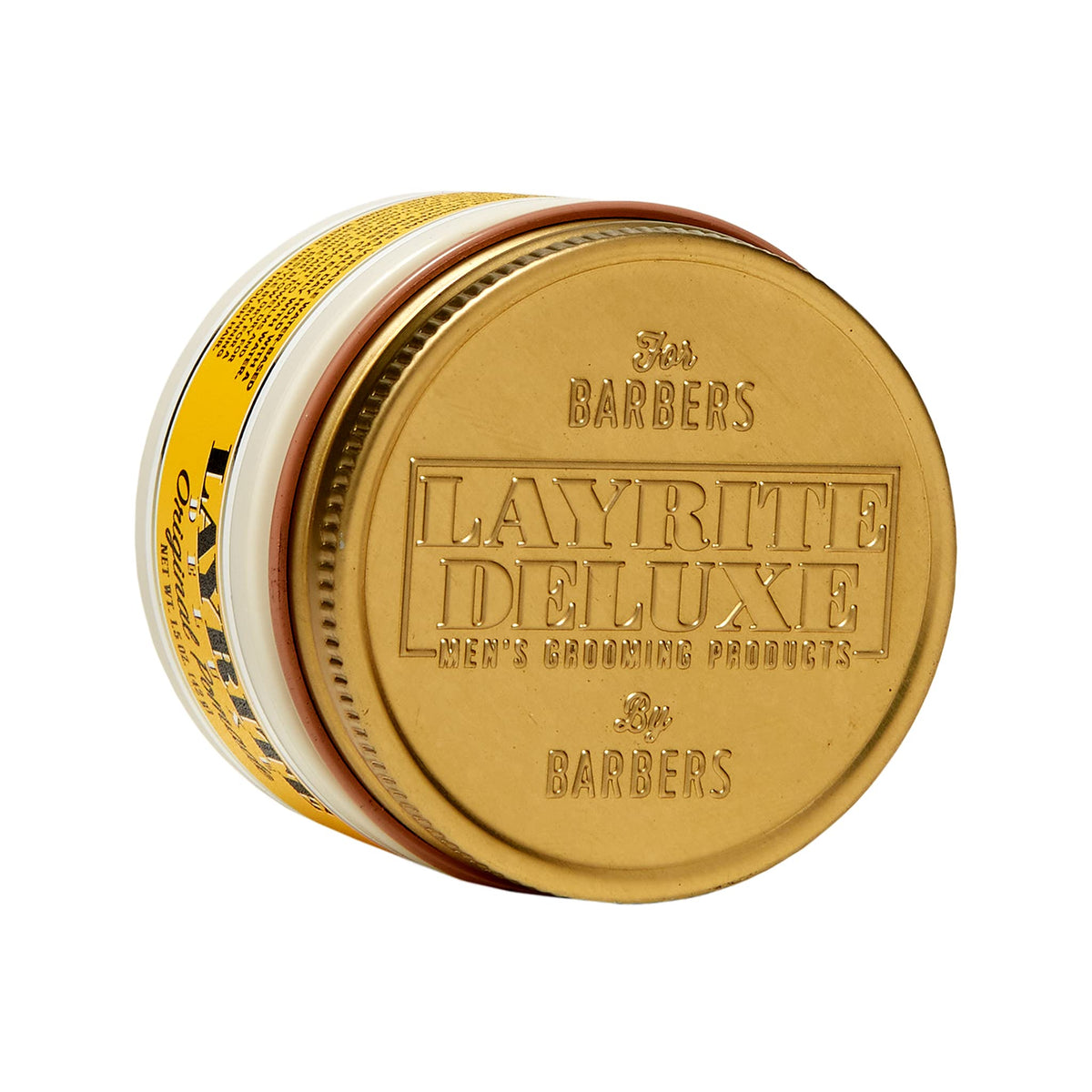 Layrite Original Pomade application on styled hair